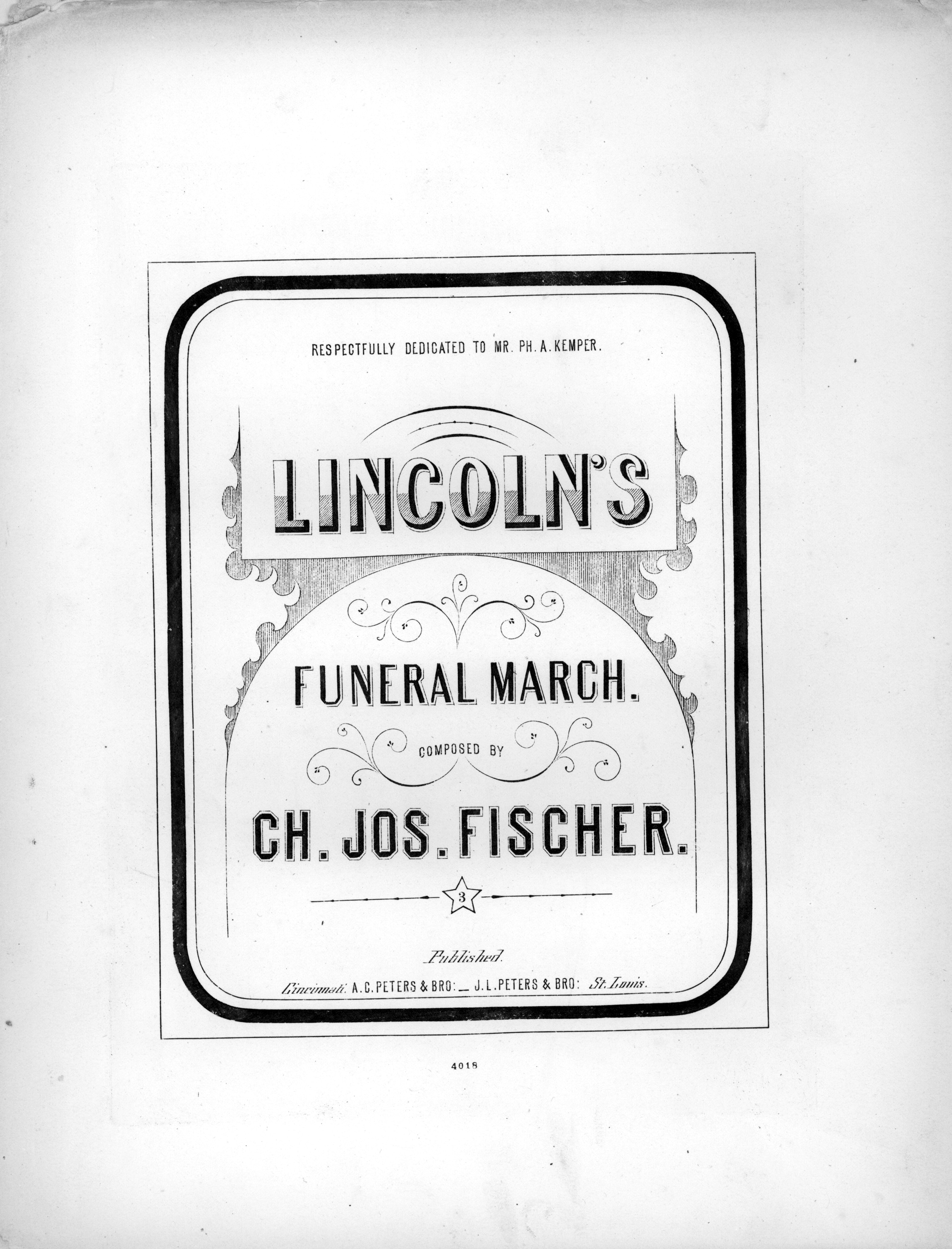 Lincoln's Funeral March