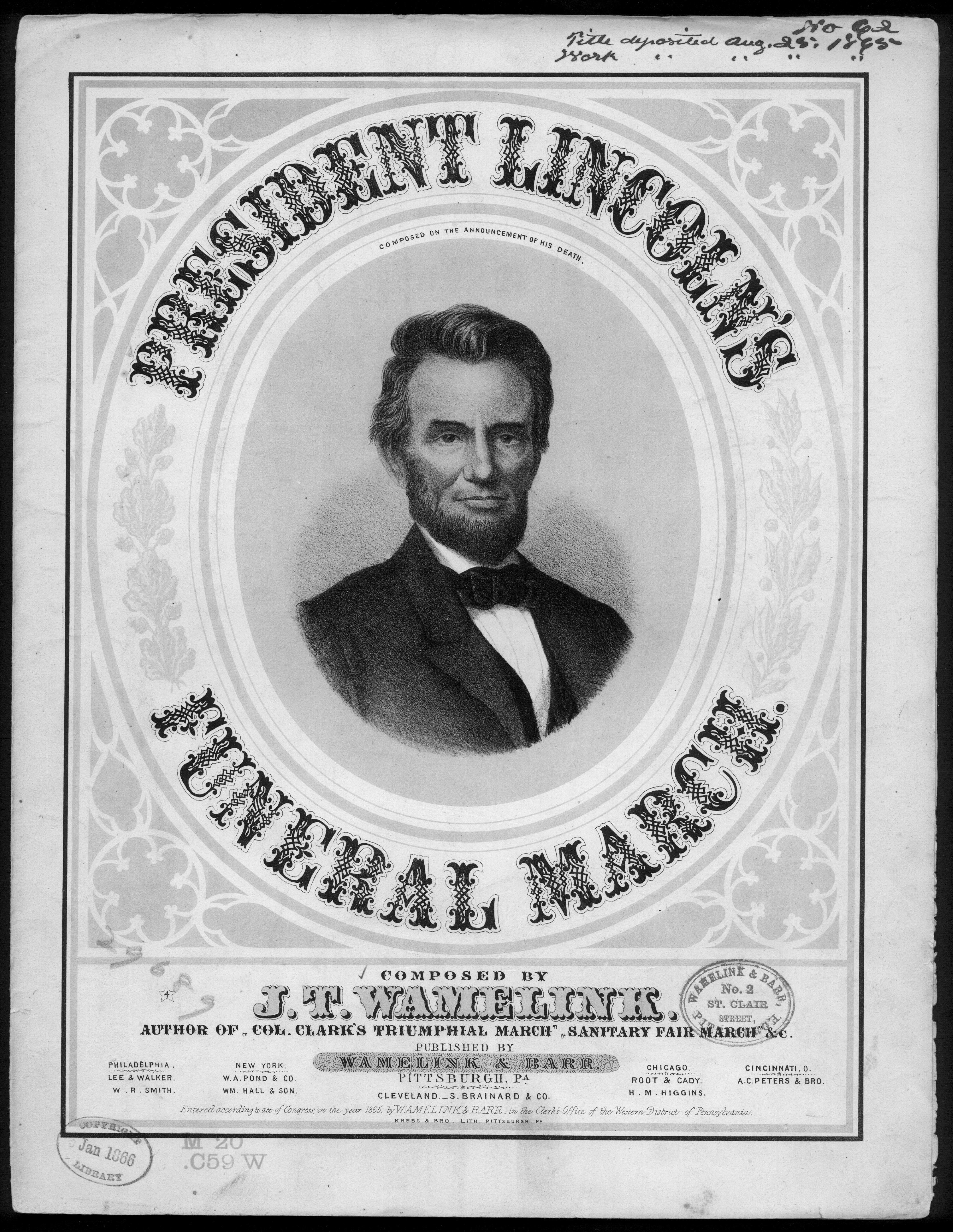 President Lincoln's funeral march