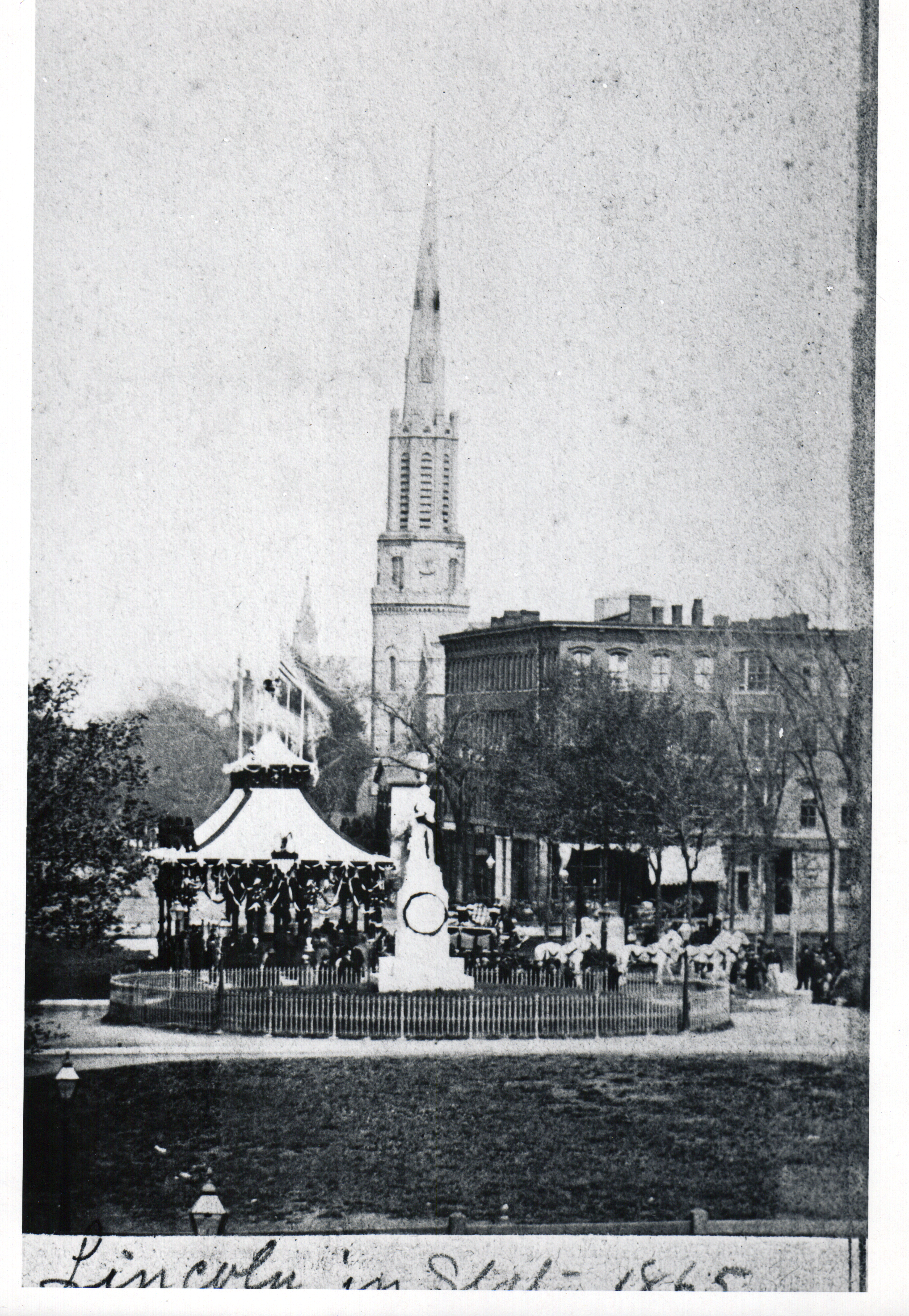 Lincoln Catafalque on Cleveland's Public Square