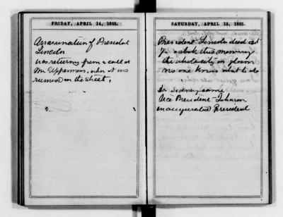 Clara Barton's Diary